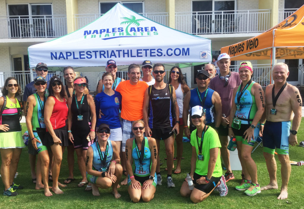 Naples Area Triathlete athletes at the Naples Fitness Challenge 2018