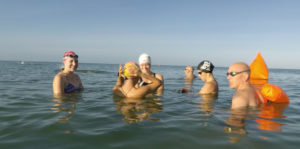 Open water swim group